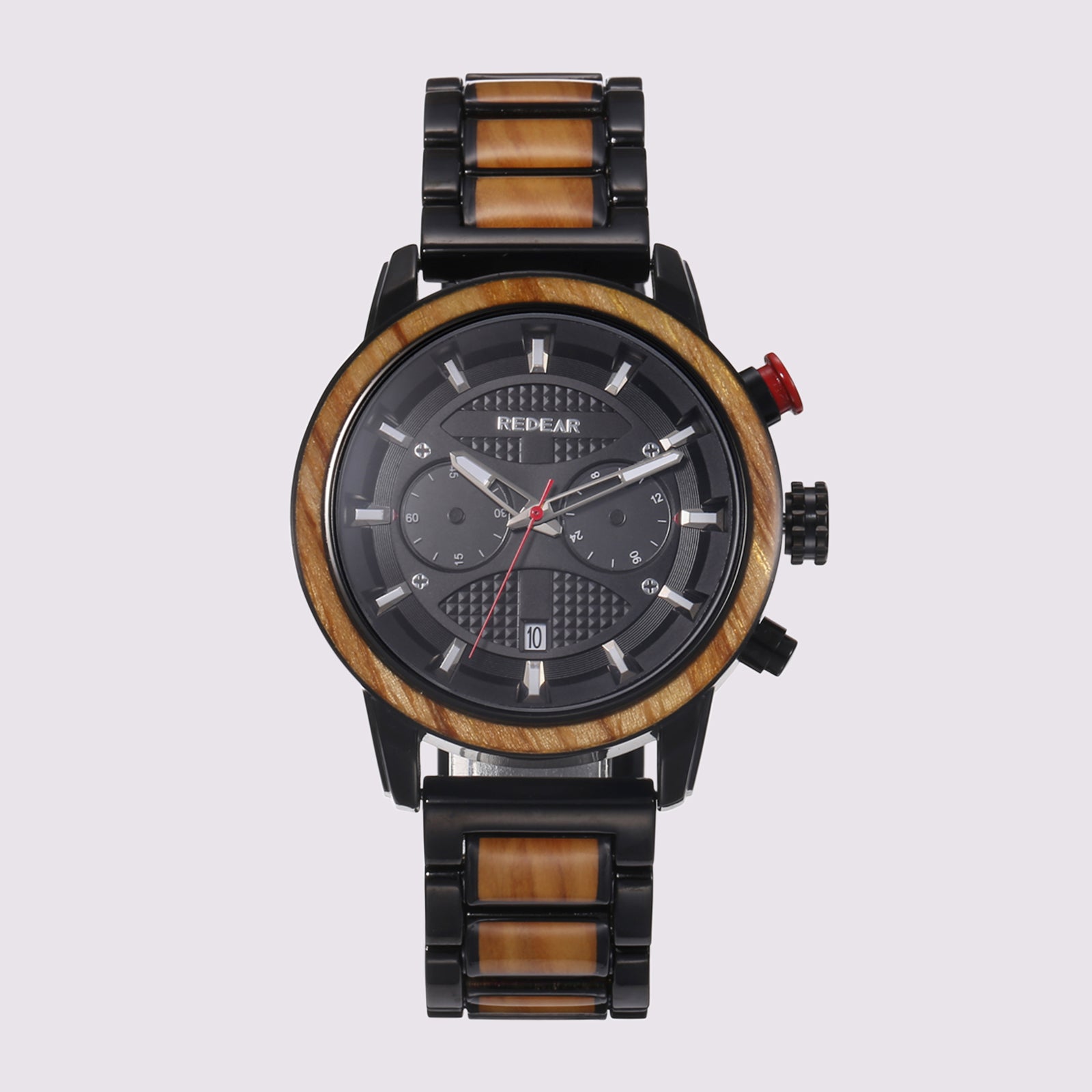 RORIOS Mens Wooden Watch Multifunction Chronograph India | Ubuy